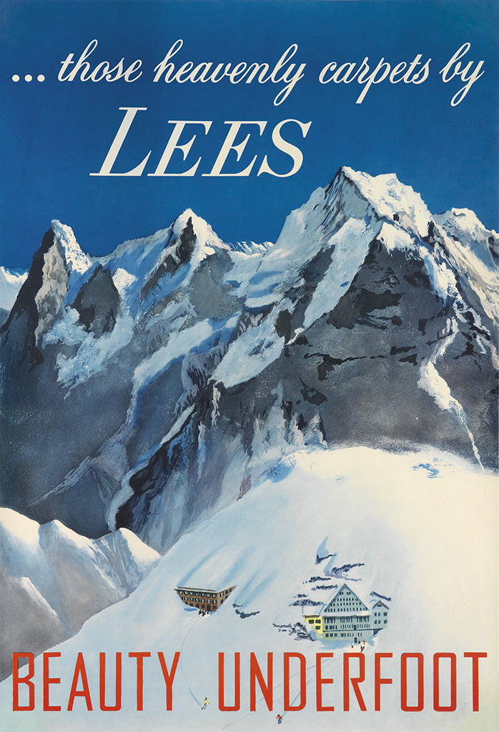 Those Heavenly Carpets by Lees, Beauty Underfoot, snowy mountain