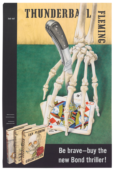 Thunderball Fleming, skeleton hand