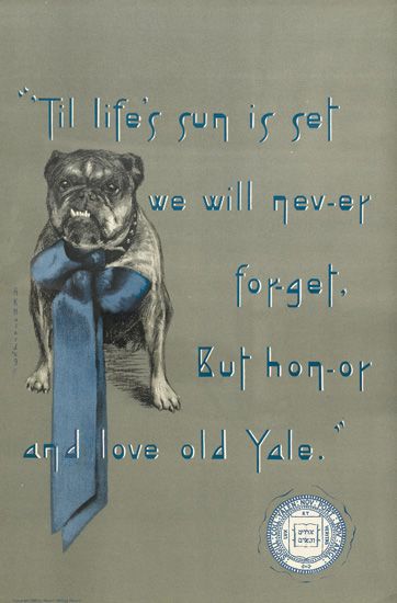 Til Life’s Sun is Set, Yale, bulldog