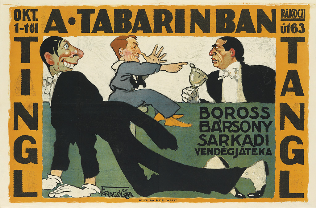 A Tabarinban, man in suit