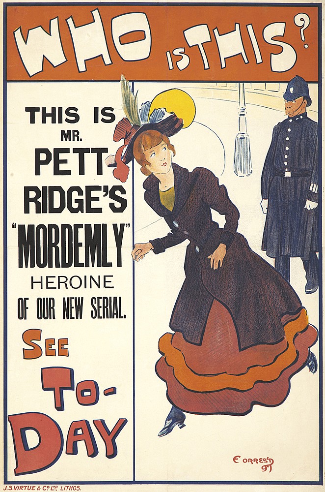 Who Is This? See To-Day, woman in brown