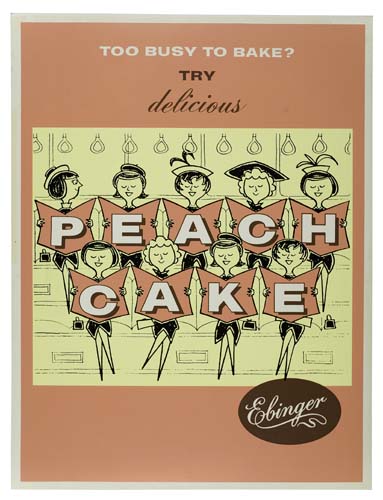 Too Busy To Bake? Try Delicious Peach Cake, Ebinger, choir