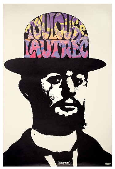 Toulouse Lautrec, man in bowler hat
