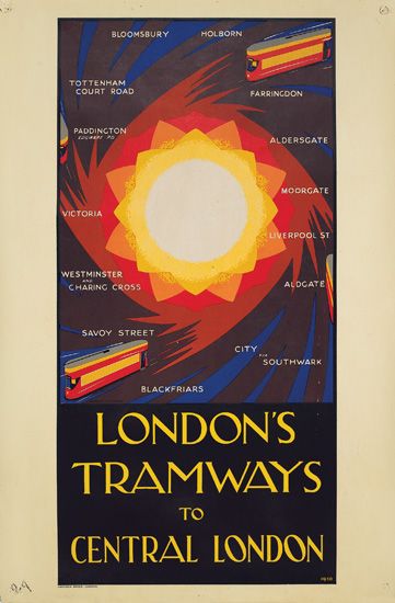 London’s Tramways to Central London, sun