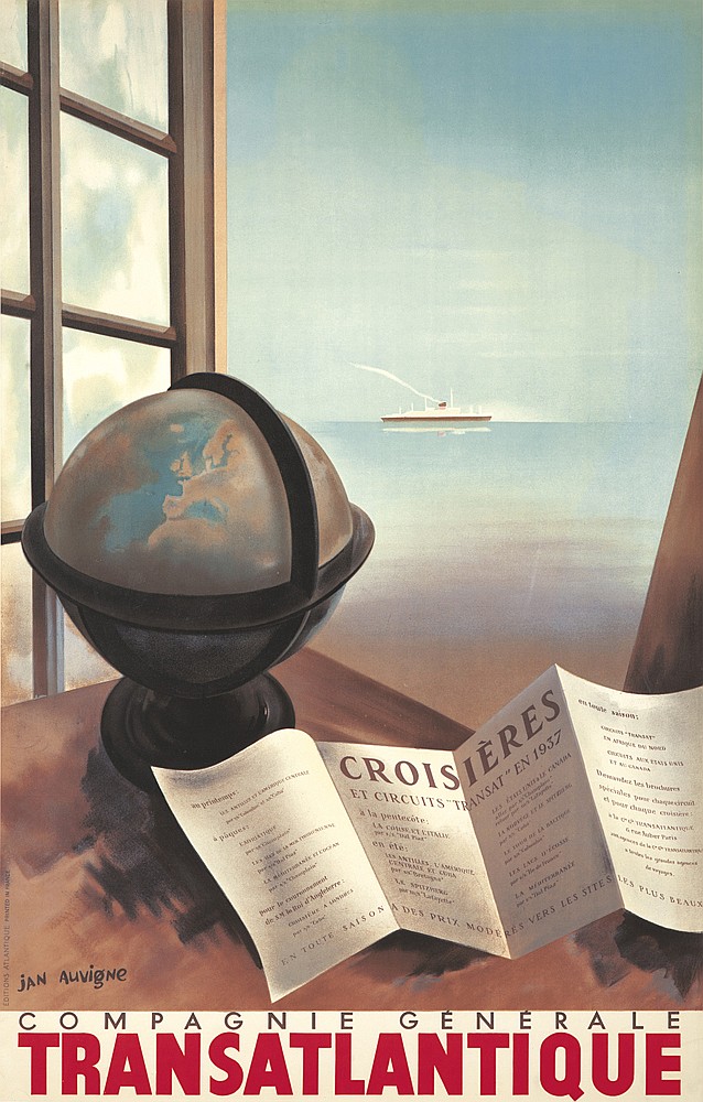 Compagnie Generale Transatlantique, globe