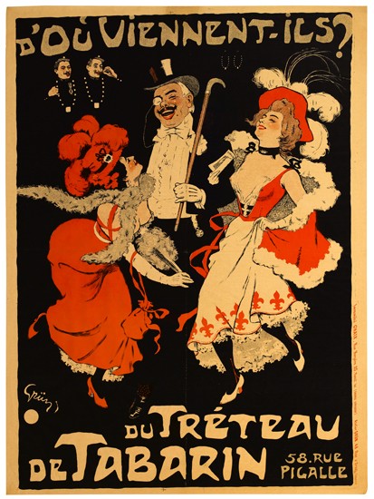 D’Ou Viennent Ils, Du Treteau de Tabarin, black psoter