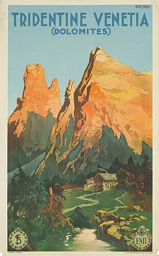 Tridentine Venetia Dolomites, mountains