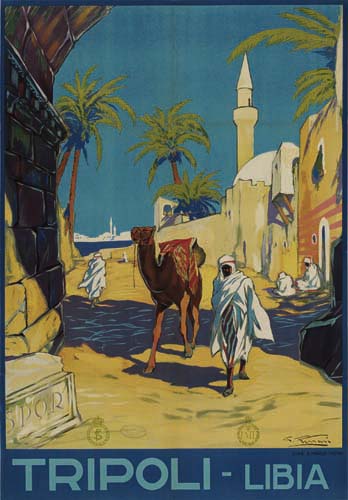 Tripoli Libia, camels