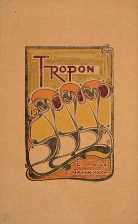 Tropon, green, and yellow poster