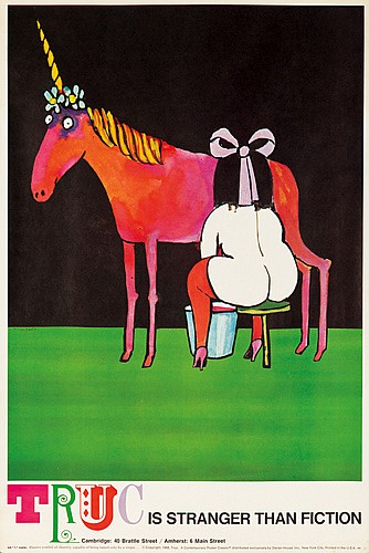 Truc is Stranger than Fiction, red unicorn