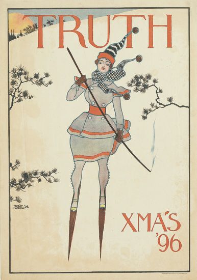 Truth Xmas ’96, woman in grey