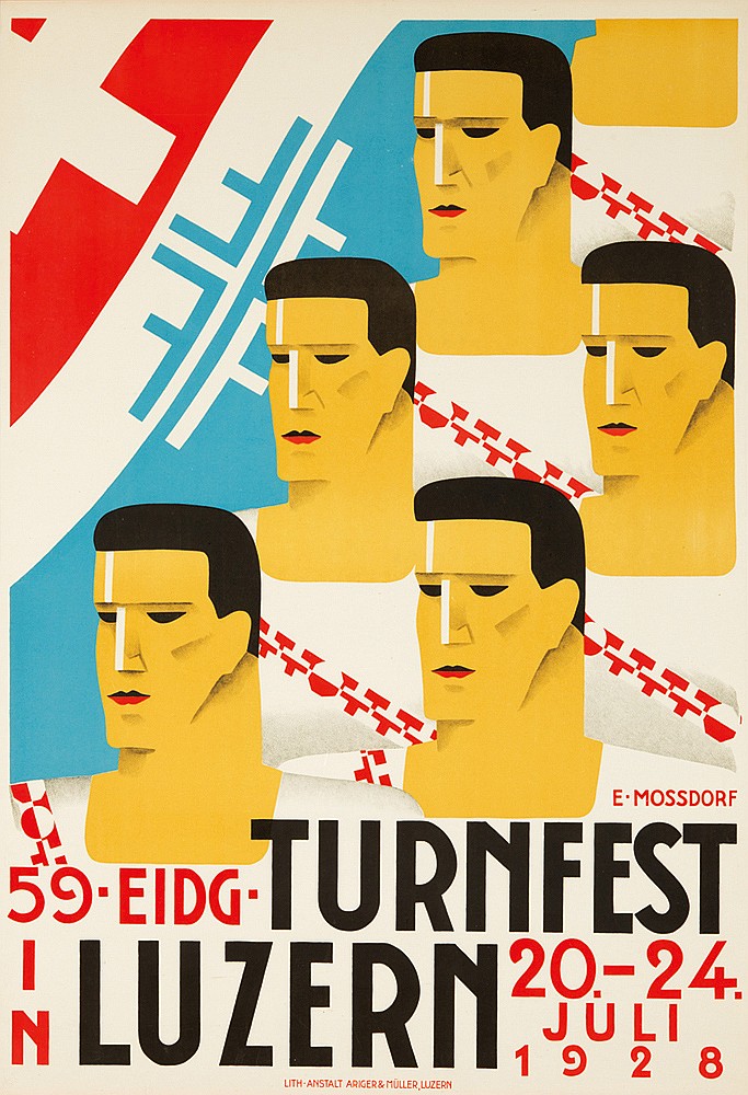 Turnfest Luzern, flags