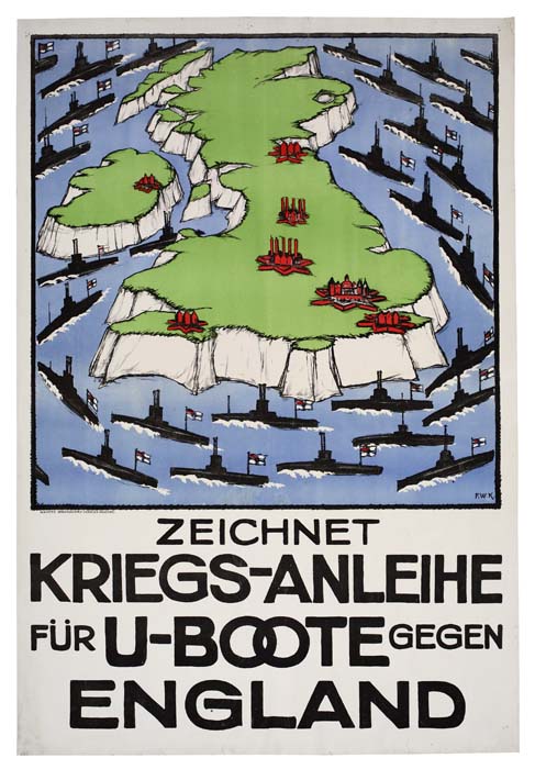 Zeichnet Kriegs Anleihe England, island