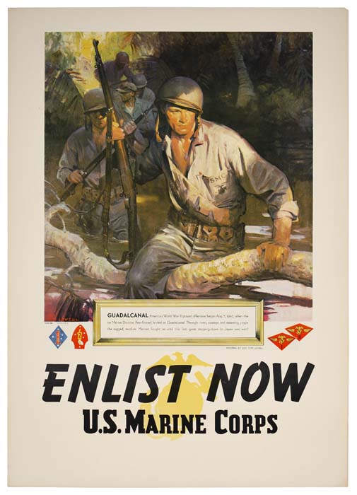 Enlist Now, U.S. Marine Corps, soldiers