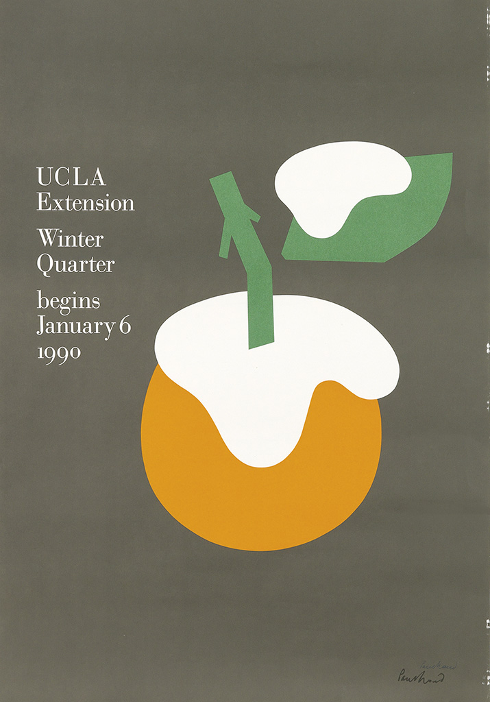 UCLA Extension, Winter Quarter, grey poster