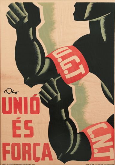 Unio es Forca, black man