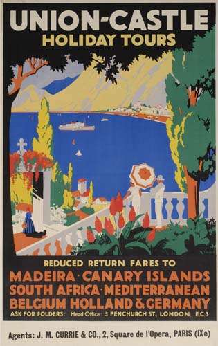 Union-Castle Holiday Tours, lake