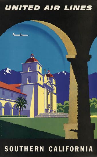 United Air Lines Southern California, arches