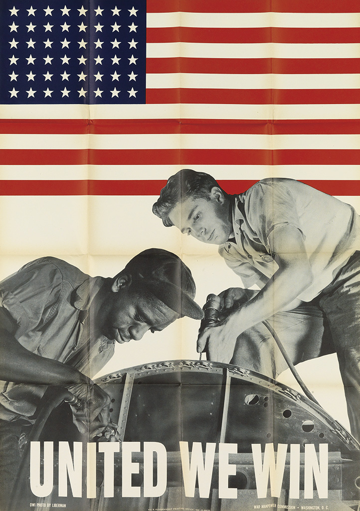 United We Win, American flag