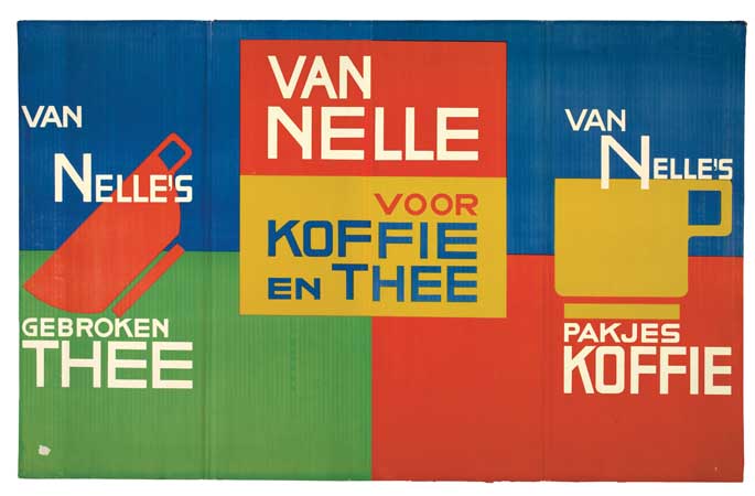 Van Nelle Voor Koffie en Thee, four colors