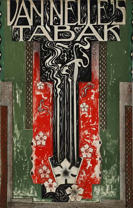 Van Nelle’s Tabak, green poster