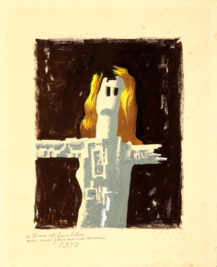 Woman in white with no arms