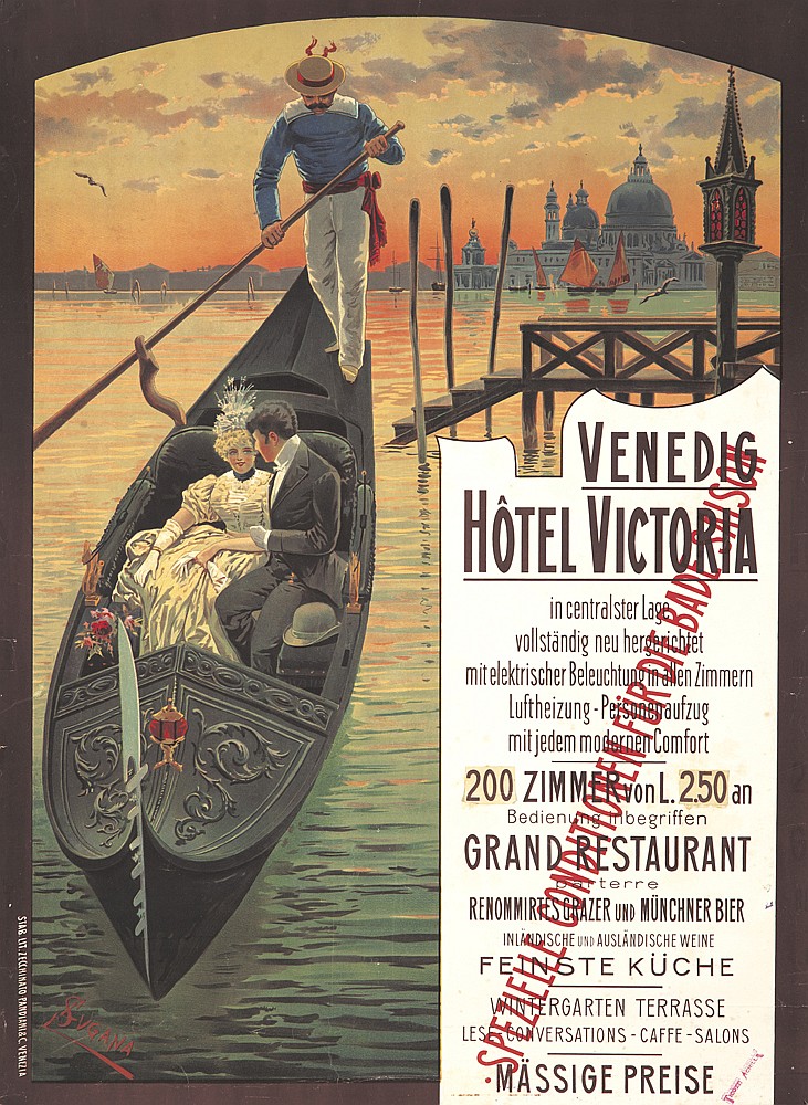 Venedig Hotel Victoria, canoe