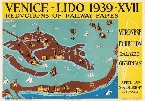 Venice Lido 1939 XVII, islands