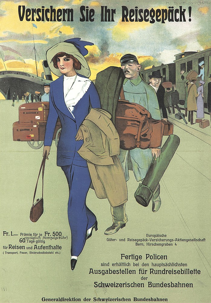 Versichern Sie Ihn Reisegepack, travelers