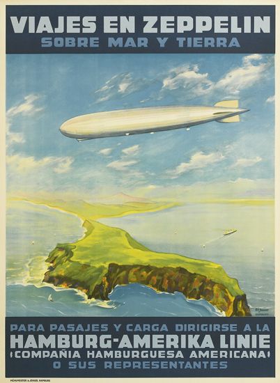 Viajes en Zeppelin, blimps