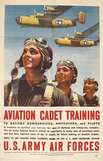 Aviation Cadet Training U.S. Army Air Forces, pilots
