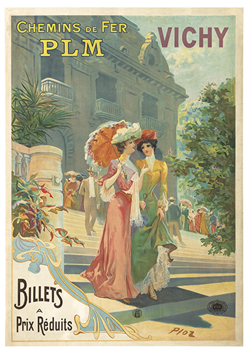 Vichy Billets a Prix Reduits, women walking