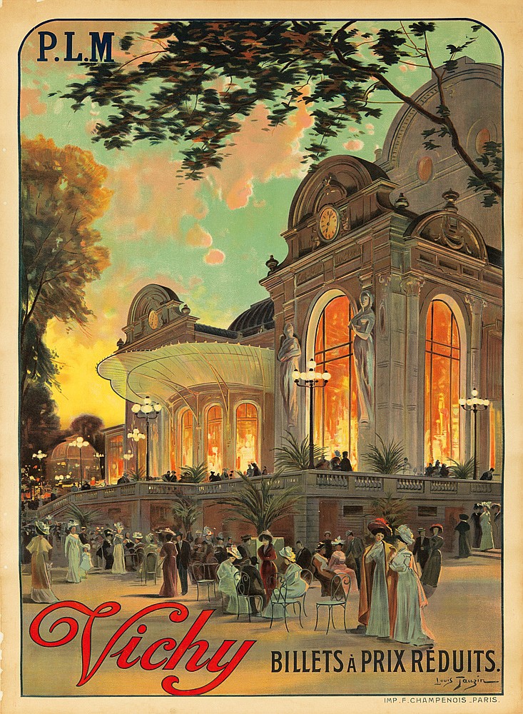 Vichy Billets a Prix Reduits, stone building