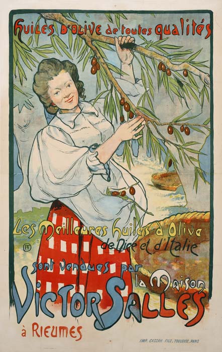 Victor Salles a Rieumes, woman in white and red