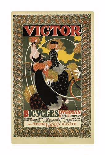 Victor Bicycles Overman, women in black