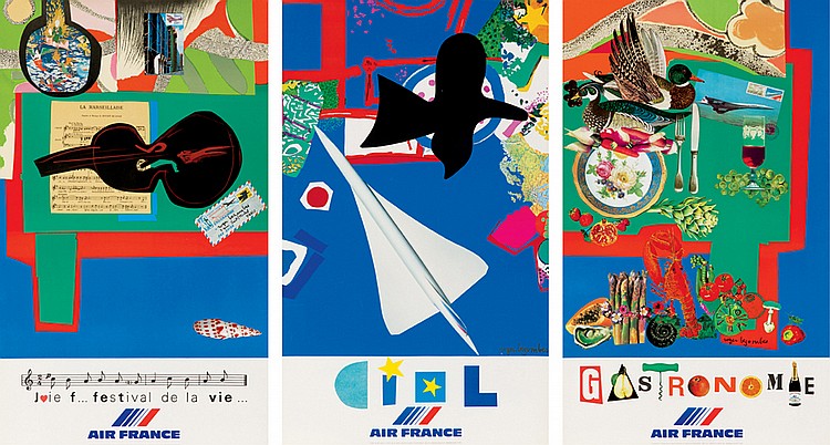 vie-du-monde-13-air-france-posters