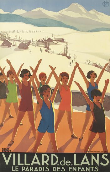 Villard de Lans, children dancing