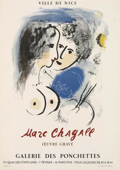 Mazc Chagall, topless woman