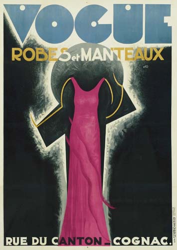 Vogue, woman in pink