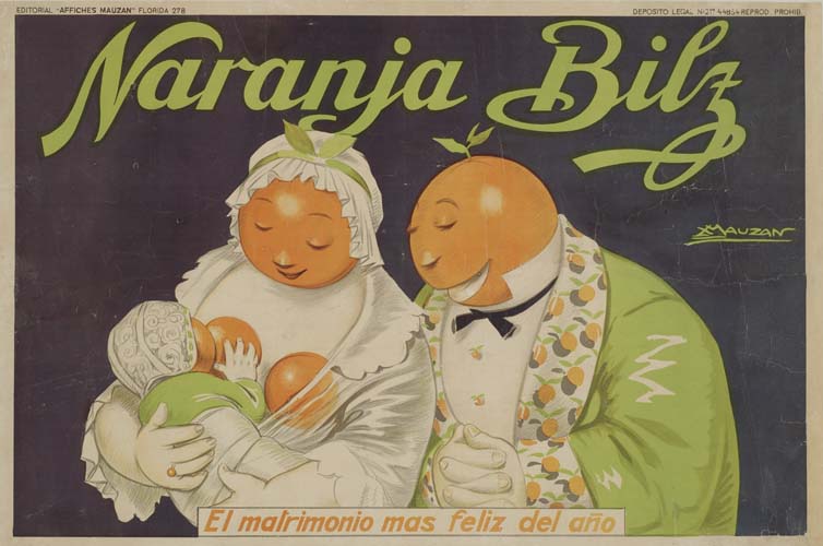 Naranja Bilz, family made of oranges