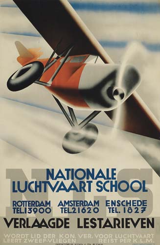 Nationale Luchtvaart School, plane