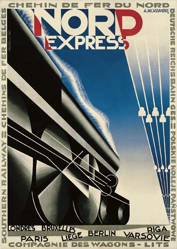 Nord Express, black train