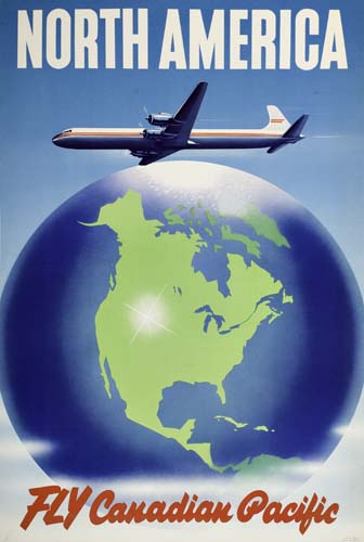 North America, FLY Canadian Pacific, globe
