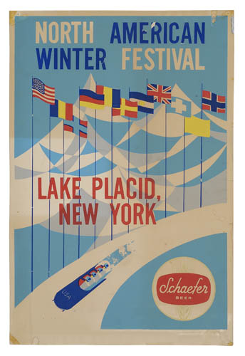 North American Winter Festival, flags