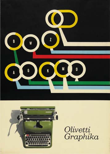 Olivetti Graphika, typewriter