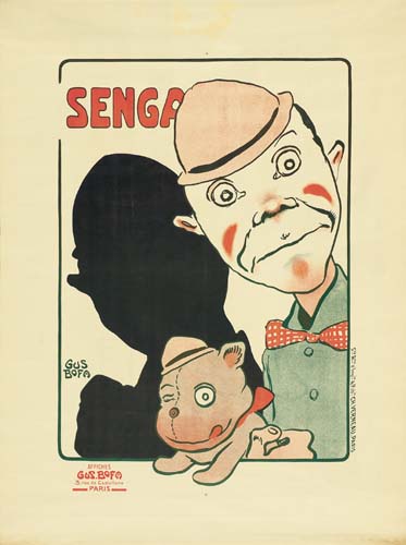 Senga, clown and dog