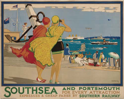 Southsea and Portsmouth, beach