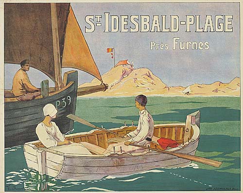 St. Idesbald-Plage, boats