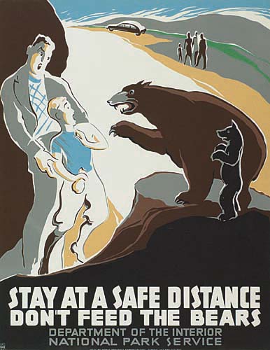 Stay at a Safe Distance, bears and humans