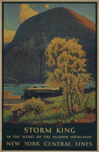 New York Central Lines, Storm King, black train